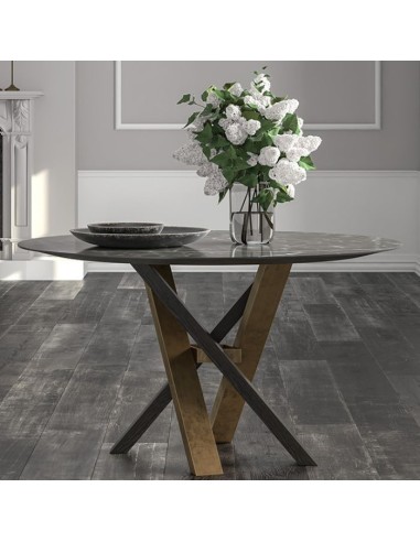 HAVANA ROUND Dining Table Table2B