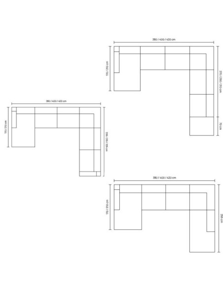 COSIMO Corner Sofa Unit Homad