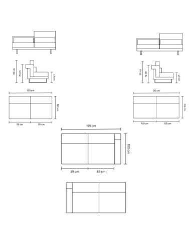 COSIMO Corner Sofa Unit Homad