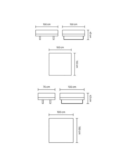 COSIMO Corner Sofa Unit Homad
