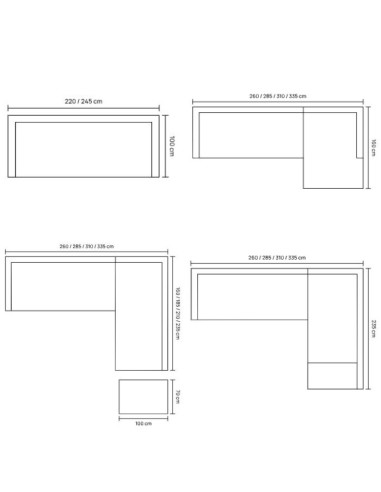 PASHA Corner Sofa Unit Homad