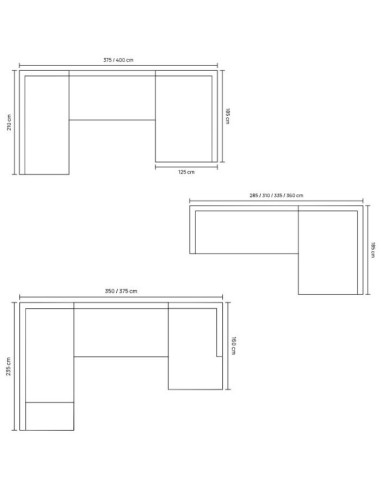 PASHA Corner Sofa Unit Homad