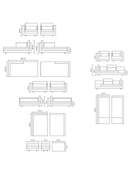Γωνιακή Σύνθεση Καναπέ PASHA Homad