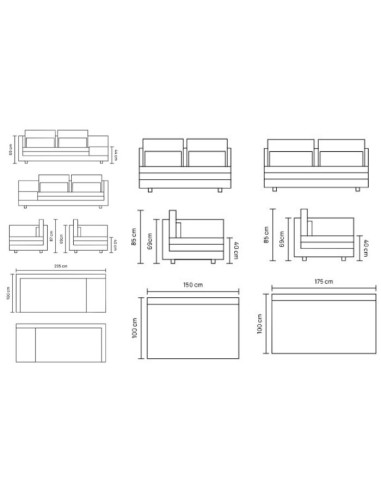 PASHA Corner Sofa Unit Homad