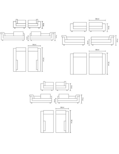 Γωνιακή Σύνθεση Καναπέ VERTIGO Homad