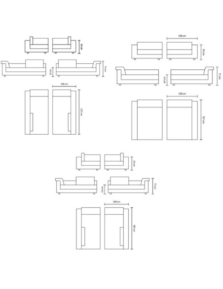 VERTIGO Corner Sofa Unit Homad