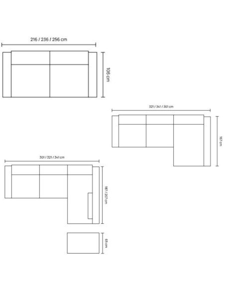 VERTIGO Corner Sofa Unit Homad