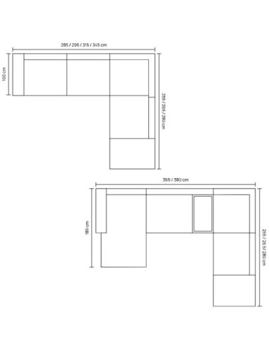 SIBELIUS Corner Sofa Unit Homad