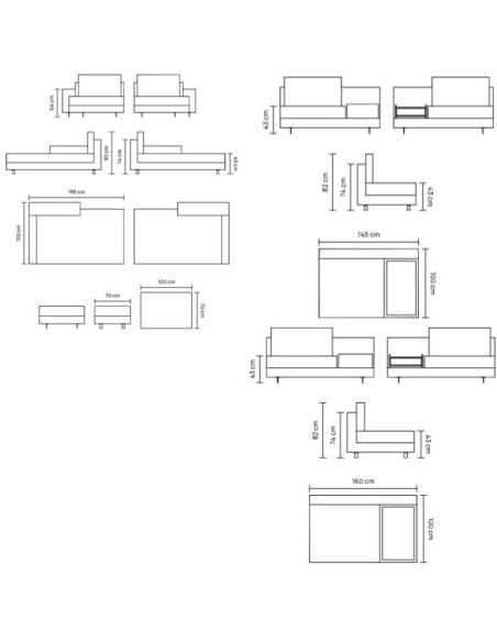 SIBELIUS Corner Sofa Unit Homad