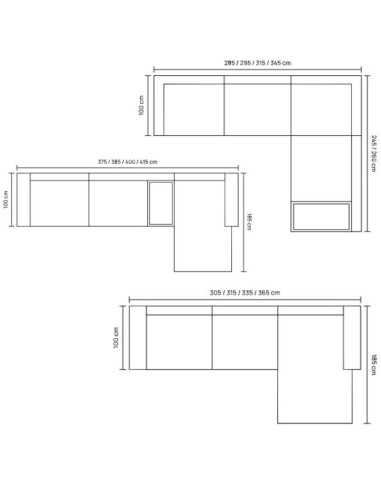 SIBELIUS Corner Sofa Unit Homad