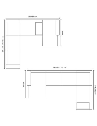 SIBELIUS Corner Sofa Unit Homad