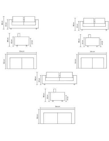 BLOW UP Corner Sofa Unit Homad