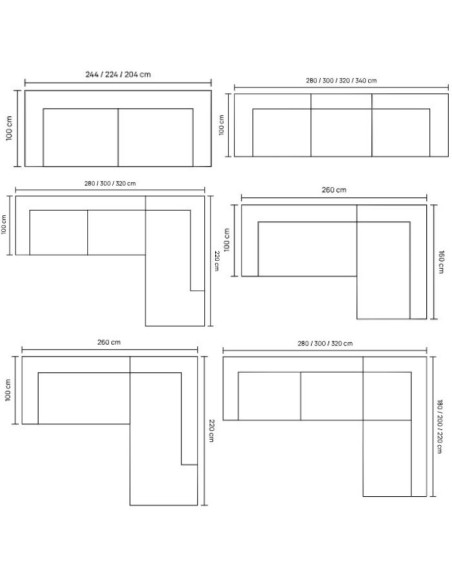 Γωνιακή Σύνθεση Καναπέ BLOW UP Homad