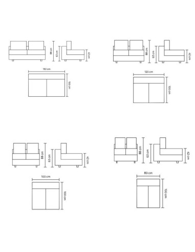 Γωνιακή Σύνθεση Καναπέ BLOW UP Homad