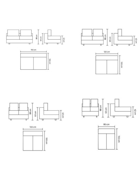 BLOW UP Corner Sofa Unit Homad