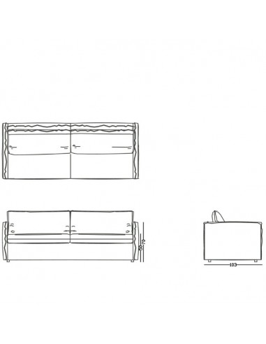 Καναπές MATISSE Papadatos