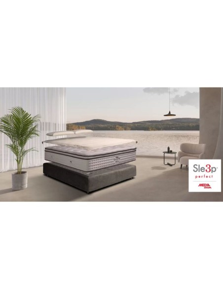 OPTIMUM PLATINUM V Mattress Media Strom 92-100×200 cm