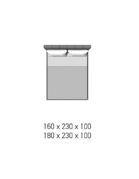 Κρεβάτι LUSY Komfy by Sofa Company