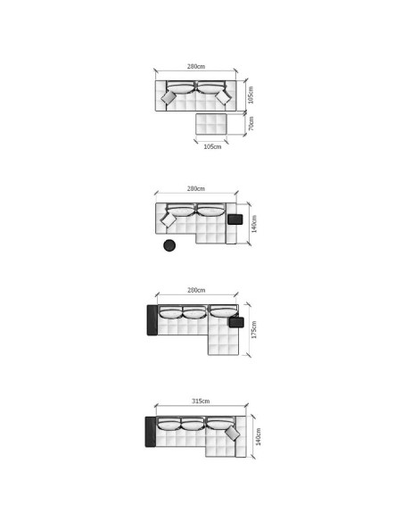 BRUTUS Modular Sofa Homad