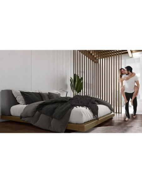 VENICE Bed Media Strom 176×233 cm (for mattress 160×200 cm)