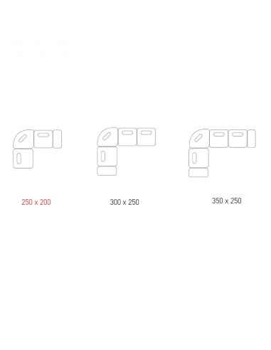 GILBERT Corner composition Sofa Komfy...