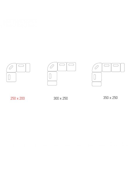 GILBERT Corner composition Sofa Komfy by Sofa Company