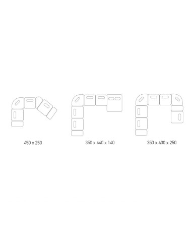 GILBERT Corner composition Sofa Komfy...