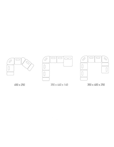 GILBERT Corner composition Sofa Komfy by Sofa Company