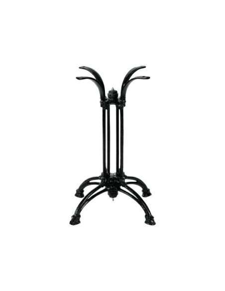 ΤΕΤΡΑΝΥΧΟ Πόδι Τραπεζιού Μαντέμι Μαύρο (14 kg)