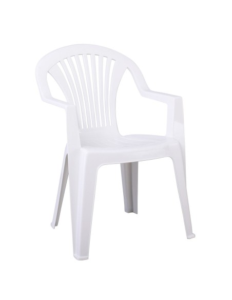 LIDO Stackable Armchair PP White
