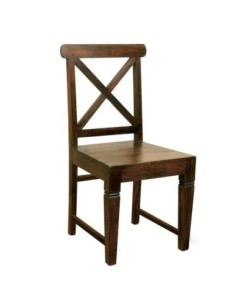 KIKA Wooden Chair, Sheesham Walnut