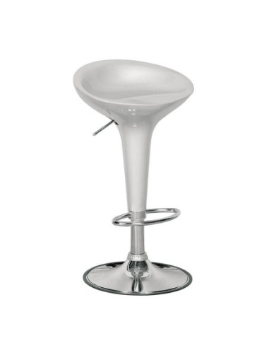 DISCO Bar Stool ABS Silver-Chromed Base
