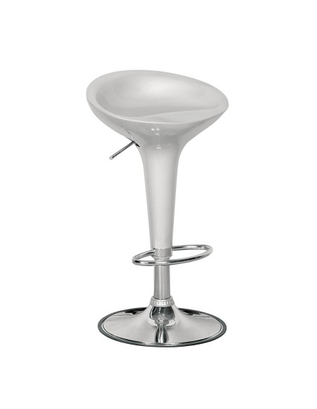 DISCO Bar Stool ABS Silver-Chromed Base