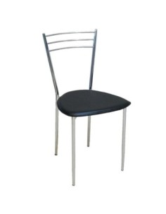VALETTA Chair, Pvc Black
