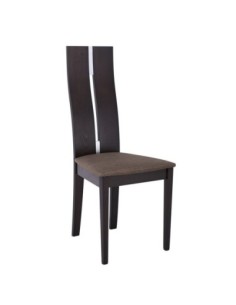 MILENO Chair Burn Beech/Fabric Brown