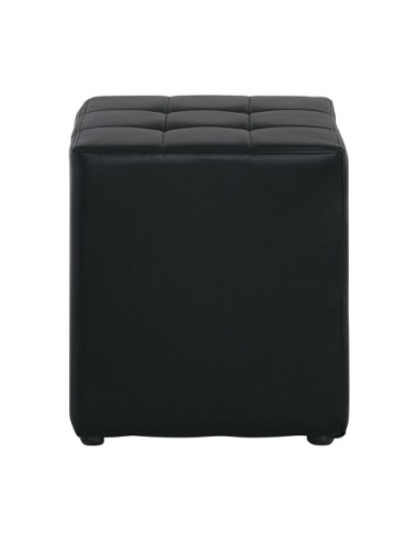 CONY Σκαμπό Βοηθητικό, PU Μαύρο