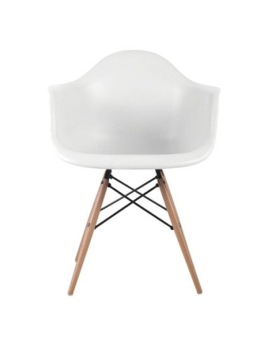 ALEA Wood Πολυθρόνα Τραπεζαρίας Ξύλο,...