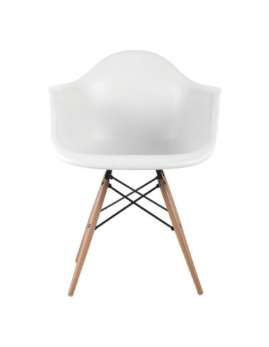 ALEA Wood Πολυθρόνα Τραπεζαρίας Ξύλο,...