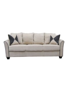 ASHLEY Sofa 3-Seater Fabric Sand