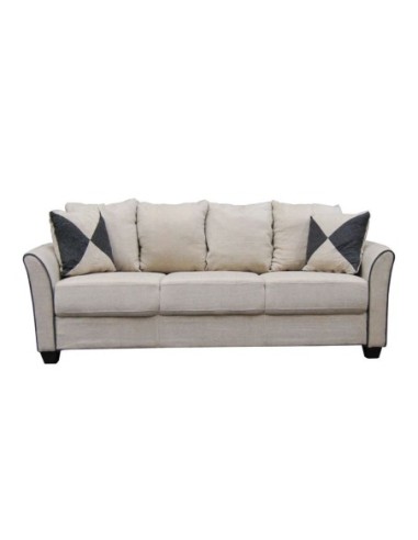 ASHLEY Sofa 3-Seater Fabric Sand