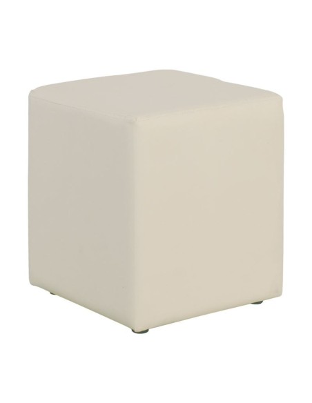 CLUB Stool Pu Cream 37x37x42
