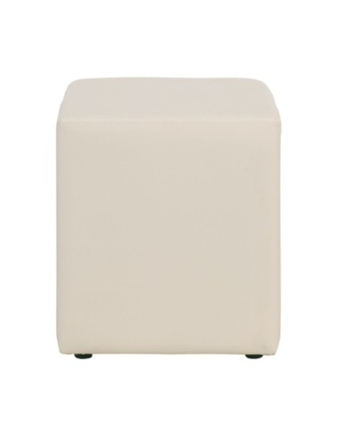 CLUB Stool Pu Cream 37x37x42