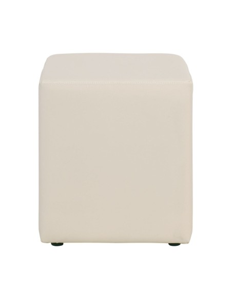 CLUB Stool Pu Cream 37x37x42