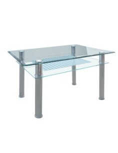 VERON Table 90x60cm Inox