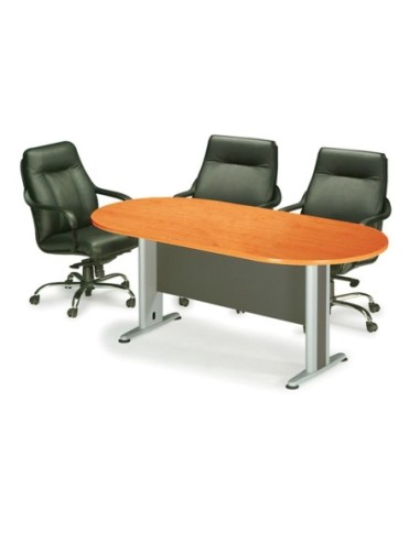 CONFERENCE Oval Table 240x120 DG-Cherry