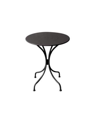 PARK Table D.60cm Steel Black