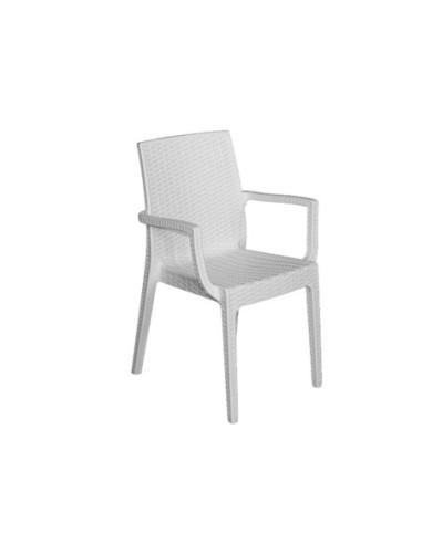 DAFNE Stackable Armchair PP-UV White...