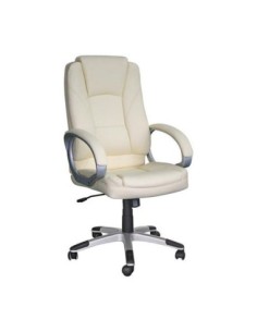 BF6950 Manager Armchair White Pu