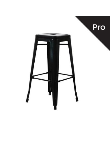 RELIX Σκαμπό Bar-Pro, Στοιβαζόμενο,...