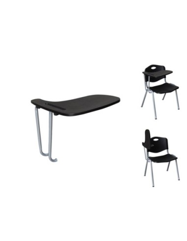 STUDY Black Writing Board-Silver...